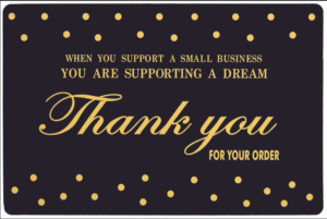 Small Business Thank You Message to Customers